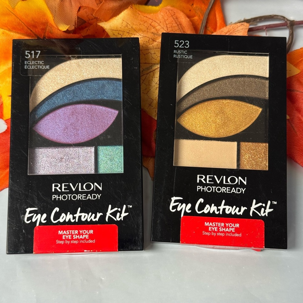 Revlon PhotoReady Eye Contour Kit - Choose 517 Eclectic or 523 Rustic